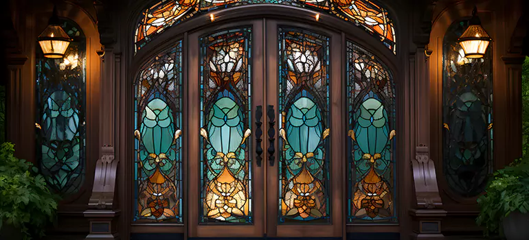 Wrought Iron Storm Door in Lake Butler, FL
